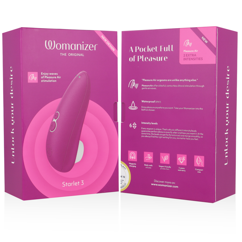 Womanizer Starlet 3 | Stimulateur Clitoris Violet | Abordable