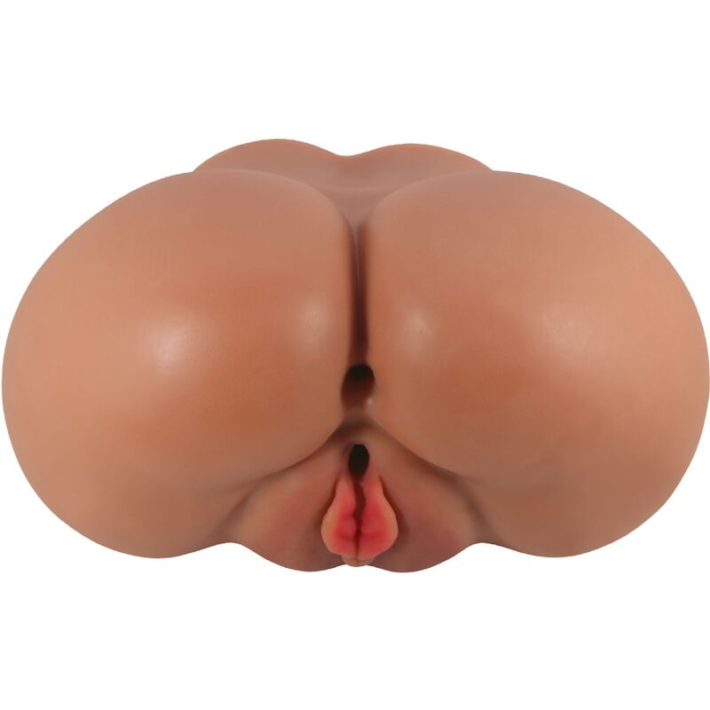 CRAZY BULL - LUNA VIBRATEUR FESSIER AVEC CONTRÔLE RÉALISTE DU VAGIN ET DE L'ANUS À TÉLÉCOMMANDE