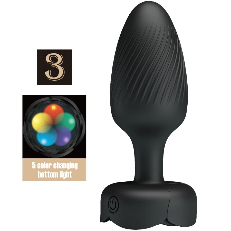 Plug Anal LED Osborn | Lumières Clignotantes | Pretty Love