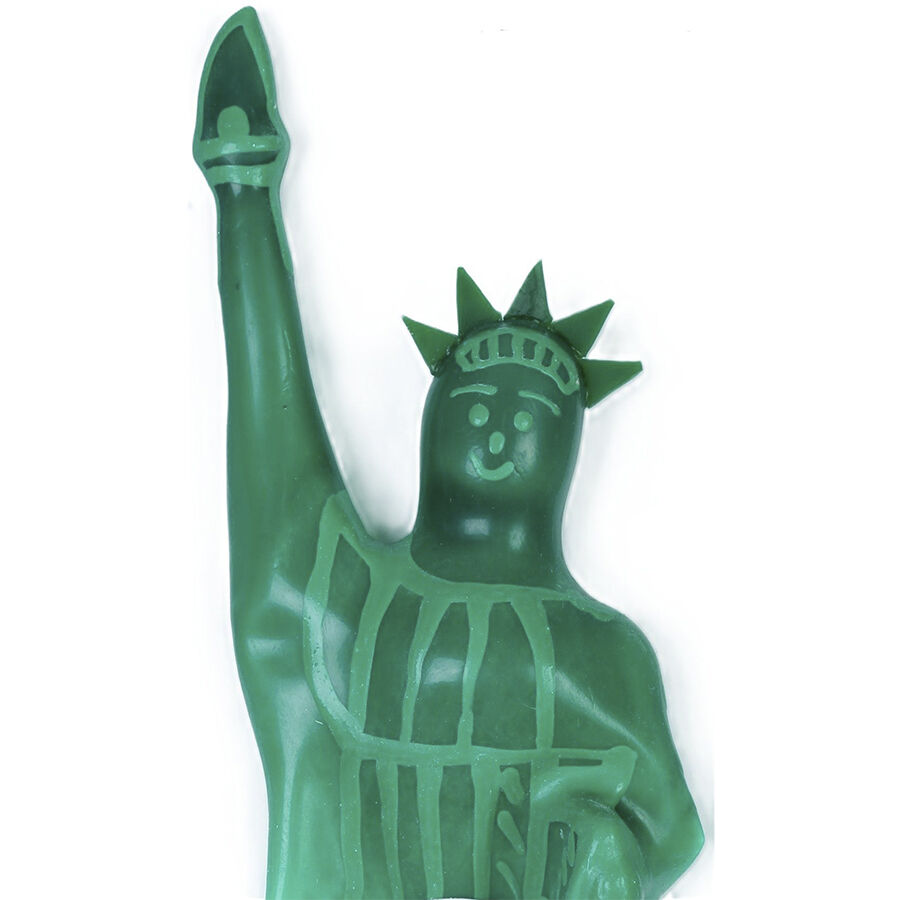 CONDOMERIE - PRÉSERVATIFS FANTAISIE PEINTS À LA MAIN STATUE DE LA LIBERTÉ MODÈLE XL