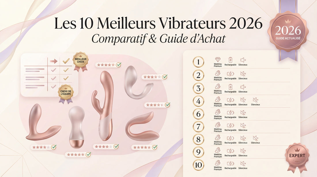 Les 10 Meilleurs Vibrateurs 2026 : Comparatif & Guide d'Achat