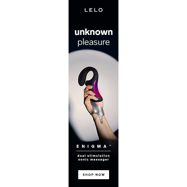 LELO - MASSEUR DE STIMULATION DOUBLE ASPIRATION ENIGMA NOIR