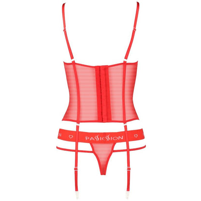 PASSION - CORSET KYOUKA ROUGE L/XL