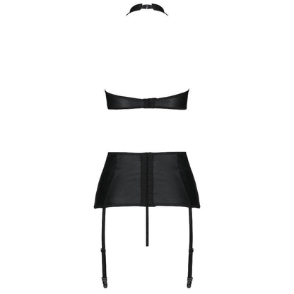 PASSION - ENSEMBLE NANCY CUIR ÉCOLOGIQUE L/XL