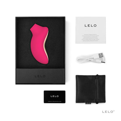 Lelo Sona 2 | Stimulateur Ondes Soniques Clitoris | Cerise