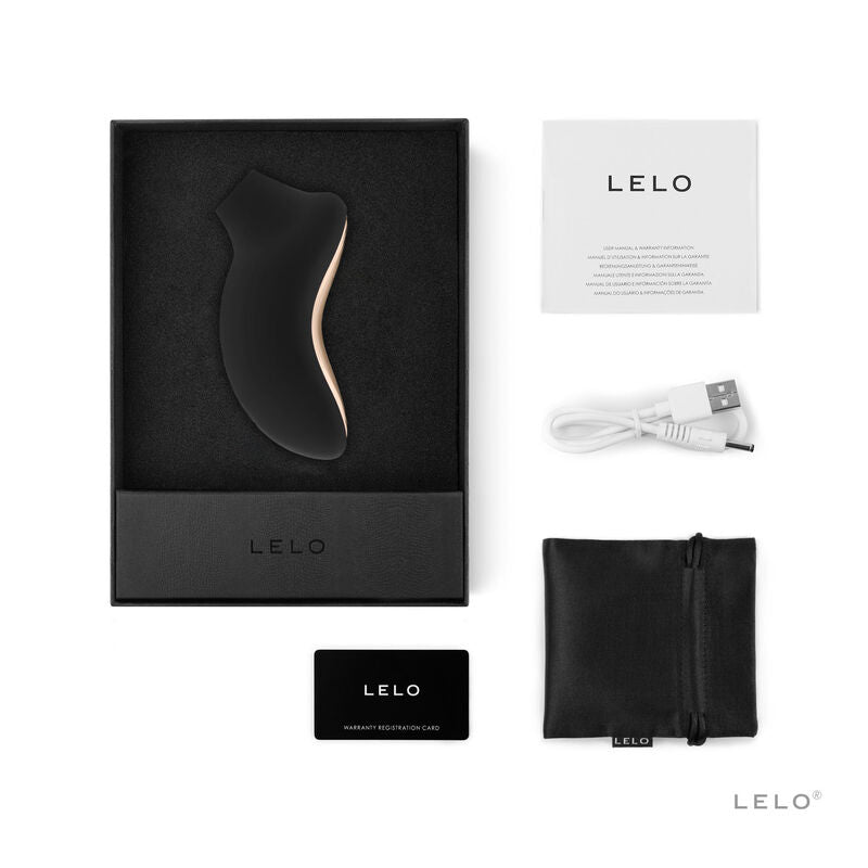 Lelo Sona 2 | Stimulateur Ondes Soniques Clitoris | Noir