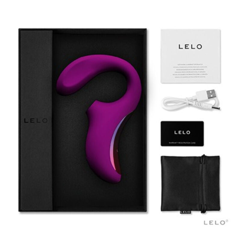 LELO - ENIGMA CRUISE MASSEUR SONIQUE DOUBLE STIMULATION DEEP ROSE