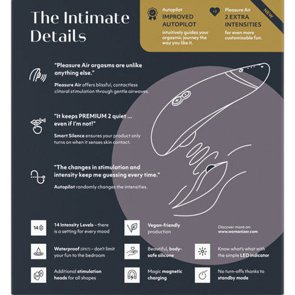 WOMANIZER - STIMULATEUR CLITORAL PREMIUM 2