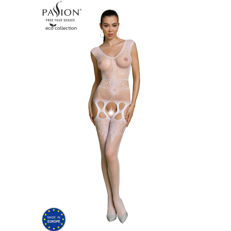 PASSION - BODYSTOCKING ECO COLLECTION ECO BS014 ROUGE