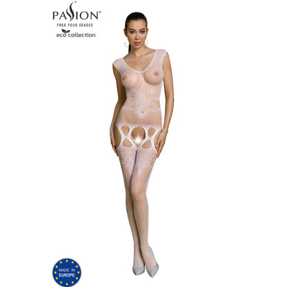PASSION - BODYSTOCKING ECO COLLECTION ECO BS014 ROUGE
