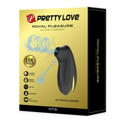 PRETTY LOVE - MASSEUR À ASPIRATION RECHARGEABLE DE LUXE NOIR