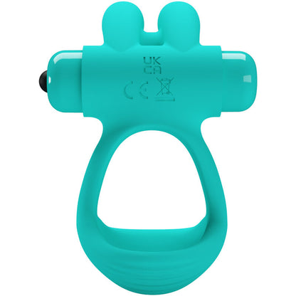 PRETTY LOVE - ANNEAU VIBRATEUR LAPIN VERT DANTE