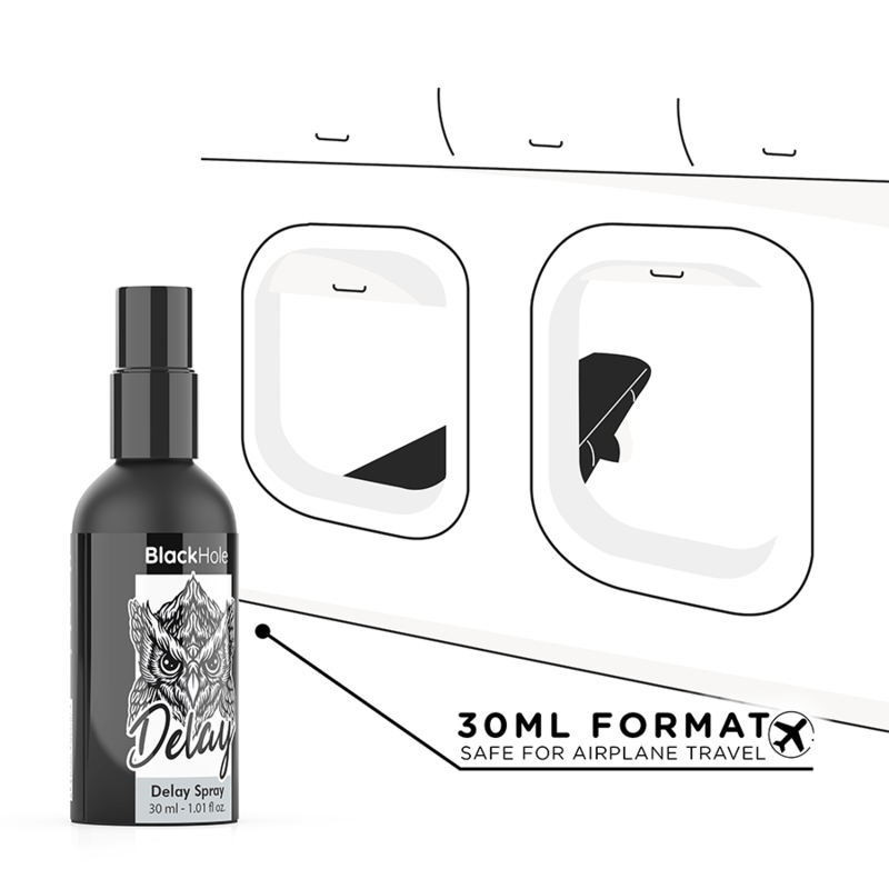 BLACK HOLE - SPRAY RETARDATEUR STUDY FORTE 30 ML