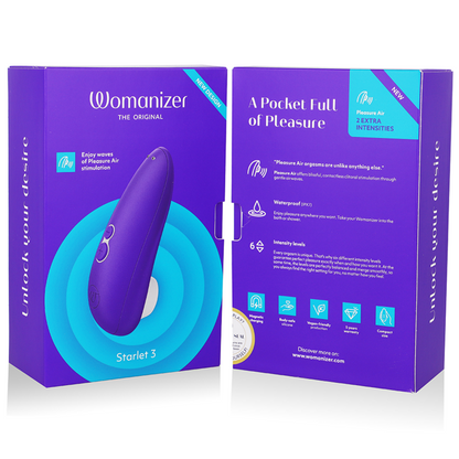 Womanizer Starlet 3 | Stimulateur Clitoris Indigo | Abordable
