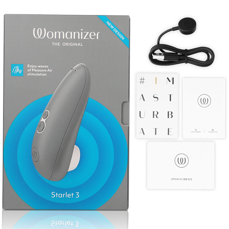 Womanizer Starlet 3 | Stimulateur Clitoris Gris | Abordable