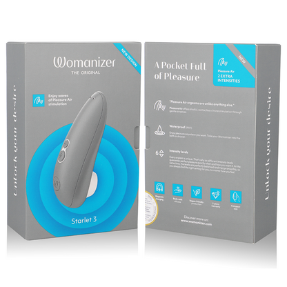 Womanizer Starlet 3 | Stimulateur Clitoris Gris | Abordable