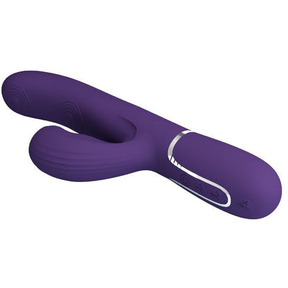 PRETTY LOVE - PERLITA VIBRATEUR G-SPOT 3 EN 1 MULTIFONCTION VIOLET