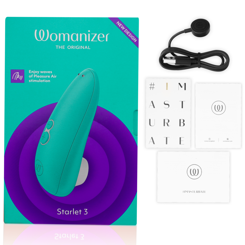 Womanizer Starlet 3 | Stimulateur Clitoris Turquoise | Abordable