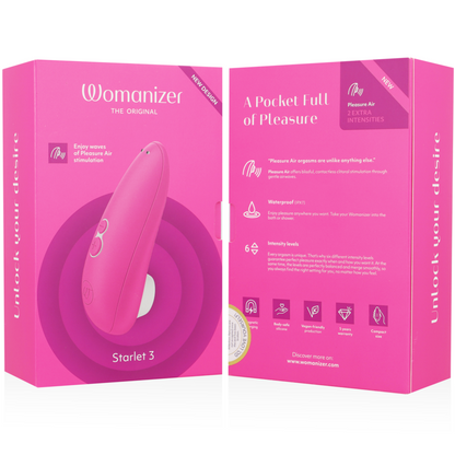 Womanizer Starlet 3 | Stimulateur Clitoris Rose | Abordable