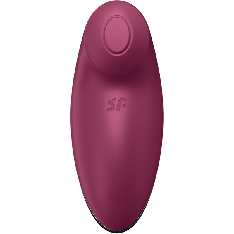 SATISFYER - TAP & CLIMAX 2 VIBRATEUR & STIMULATEUR ROUGE