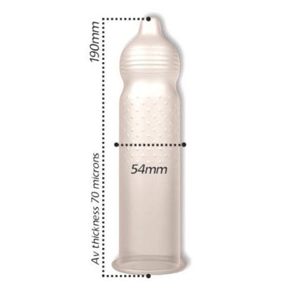 PASANTE - PRÉSERVATIFS INTENSITÉ RIBS & DOTS 144 UNITÉS