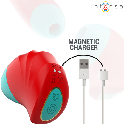 INTENSE - DONNIE STIMULATEUR CLITORIDIEN ROUGE/VERT
