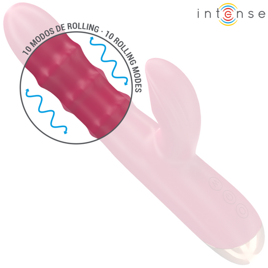 INTENSE - CHLOE VIBRATEUR MULTIFONCTION 3 EN 1 ROUGE