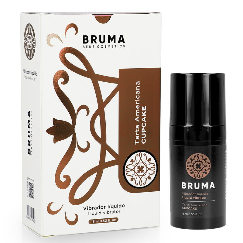 BRUMA - VIBRATEUR LIQUIDE ULTRA GLISSANT CUPCAKE 15 ML