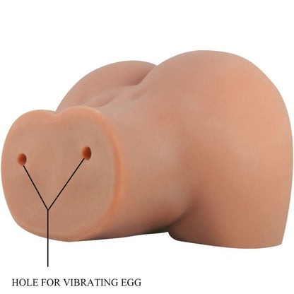 CRAZY BULL - MILA VIBRATEUR FESSIER AVEC CONTRÔLE RÉALISTE DU VAGIN ET DE L'ANUS À TÉLÉCOMMANDE