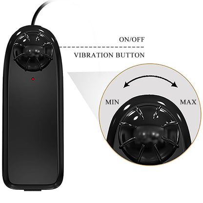 BAILE - VIBRATEUR RÉALISTE BAHAMUT 21,8 CM FLESH TÉLÉCOMMANDE