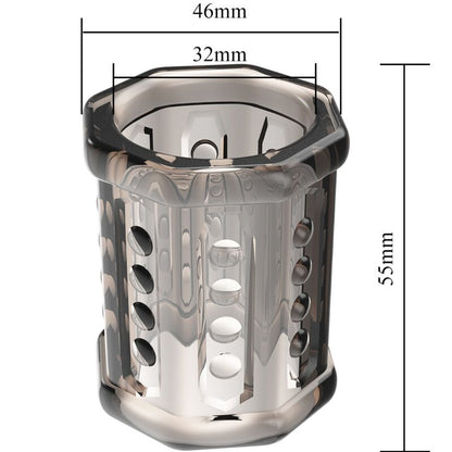PRETTY LOVE - RONAEL MANCHON PÉNIS SUPER EXTENSIBLE TRANSPARENT