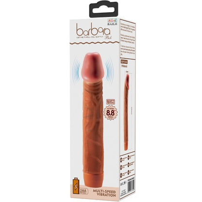 BAILE - VIBRATEUR RÉALISTE BOB 22,5 CM MULÂTRE