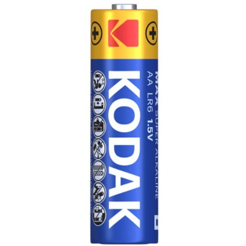 KODAK - PACK DE 20 PILES ALCALINES MAX AA LR6