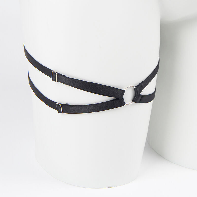 SUBBLIME - 955199 ENSEMBLE SOUTIEN-GORGE AVEC NŒUD NOIR RÉGLABLE S/M