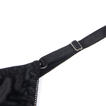 SUBBLIME - 955199 ENSEMBLE SOUTIEN-GORGE AVEC NŒUD NOIR RÉGLABLE S/M