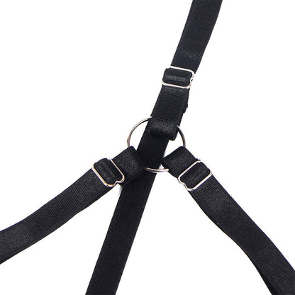 SUBBLIME - 955199 ENSEMBLE SOUTIEN-GORGE AVEC NŒUD NOIR RÉGLABLE S/M