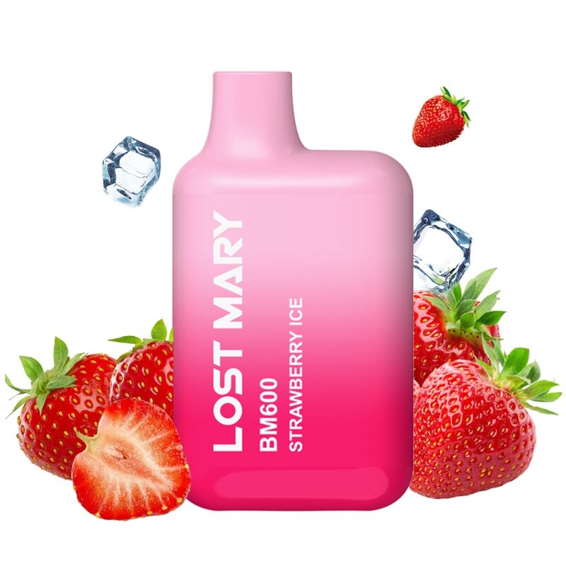 LOST MARY - BM600 VAPER NICOTINE 2% JETABLE GLACE FRAISE