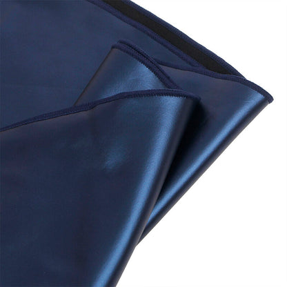 SUBBLIME - 955410 ROBE À BRETELLES EN CUIR BLEU S/M