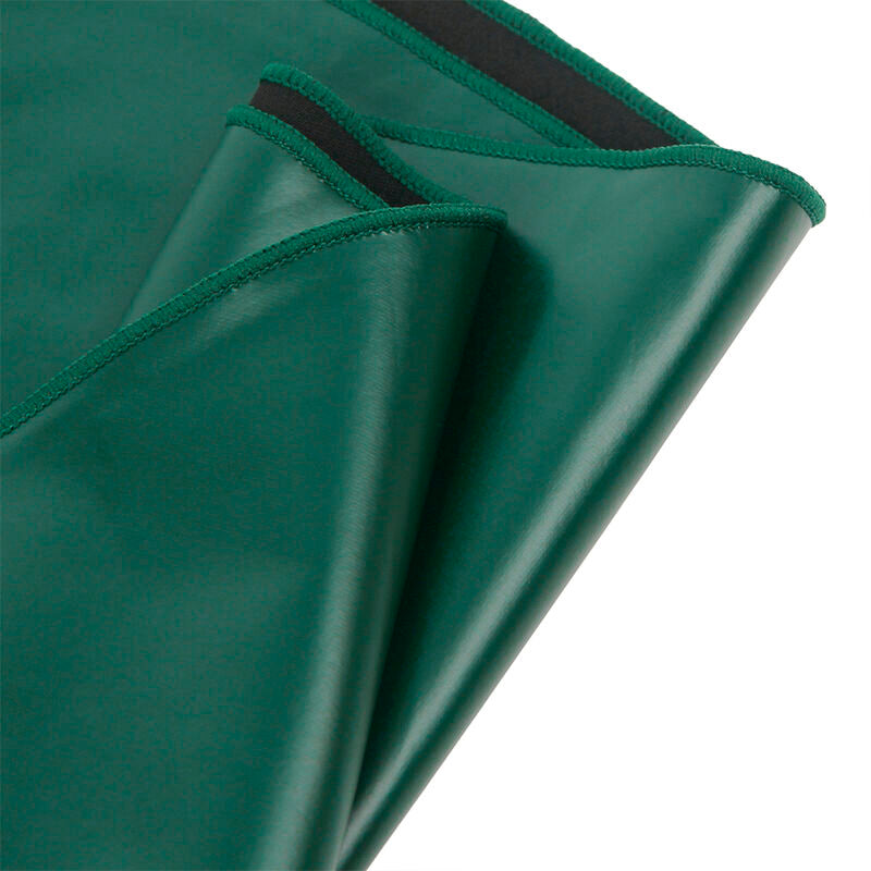 SUBBLIME - 955441 ROBE À BRETELLES EN CUIR VERT L/XL