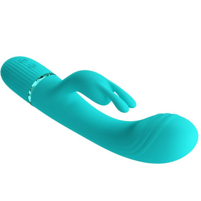 PRETTY LOVE - VIBRATEUR SCOCCO LAPIN TURQUOISE