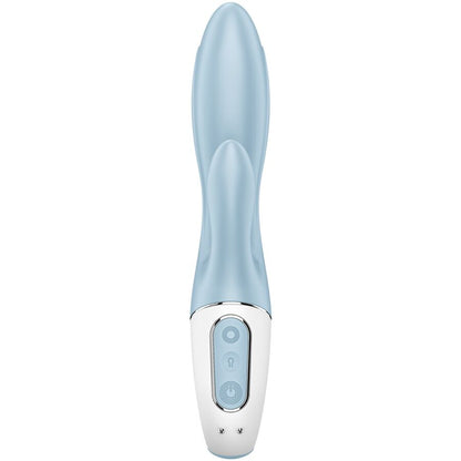 SATISFYER - AIR PUMP BUNNY 1 VIBRATEUR GONFLABLE LAPIN BLEU