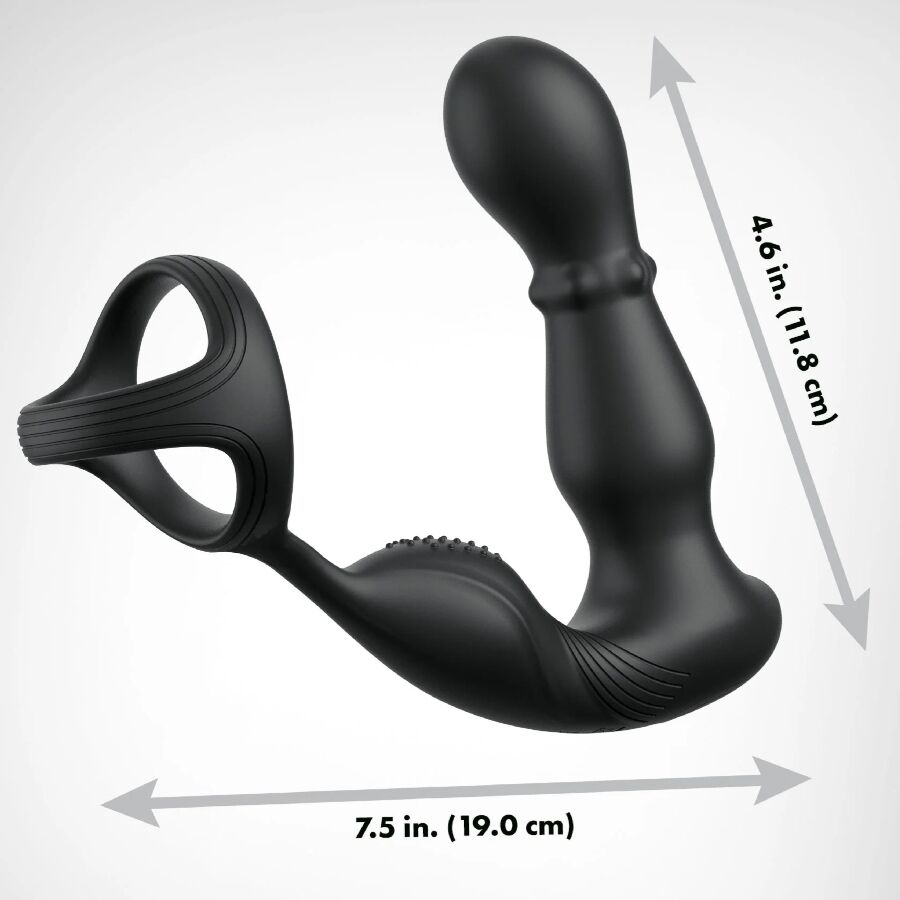 ANAL FANTASY ELITE COLLECTION - ANNEAU ANAL VIBRANT ET MASSEUR AVEC TÉLÉCOMMANDE