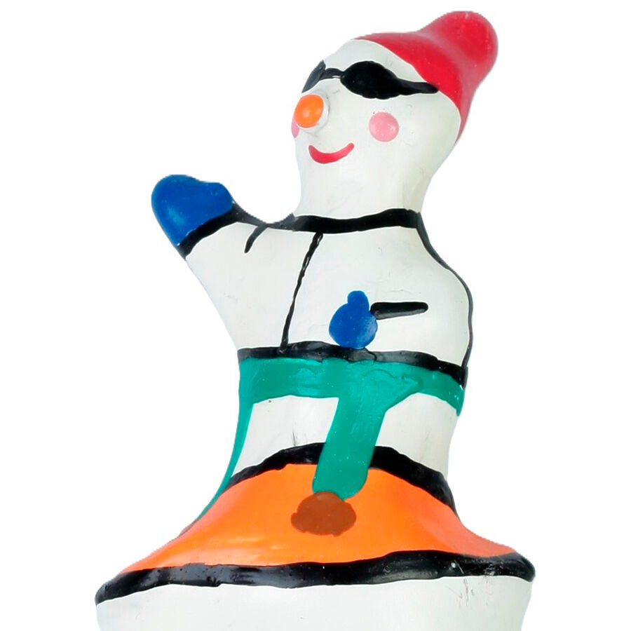 CONDOMERIE - PRÉSERVATIFS FANTAISIE PEINTS À LA MAIN SNOWBOARDER XL