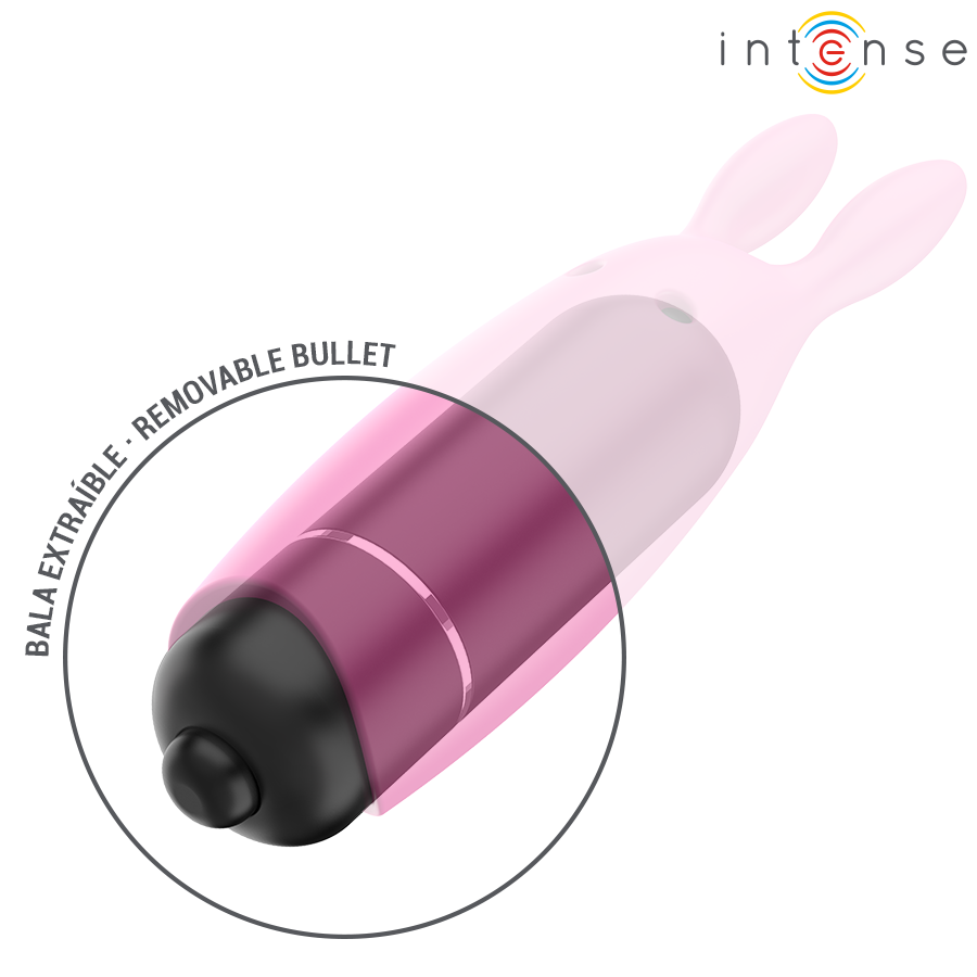 INTENSE - HOPPER PINK BULLET VIBRANT 8,3 X 2,4 CM