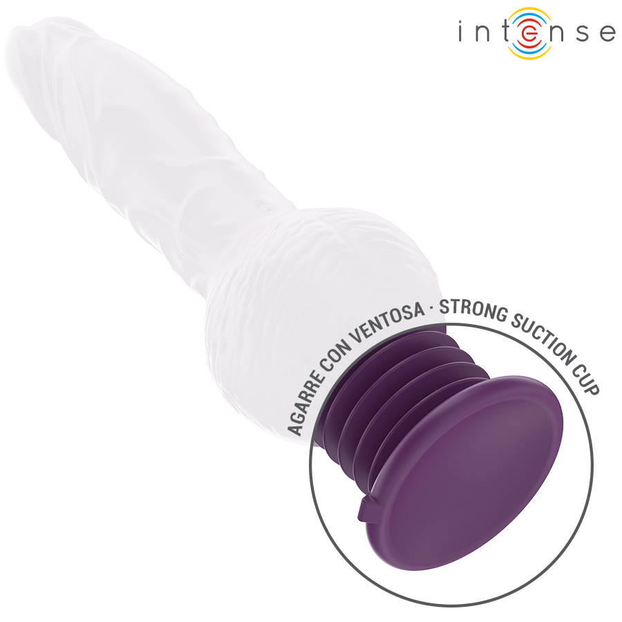 INTENSE - VIBRATEUR MULTIFONCTION TATUM AVEC VIBRATION DE HAUT EN BAS 24 CM VIOLET