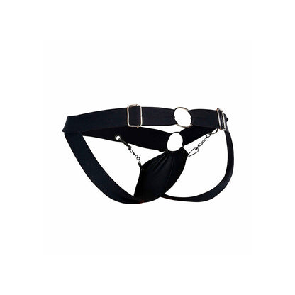 MOB - JOCKSTRAP DNGEON NOIR À CHAÎNE TAILLE UNIQUE