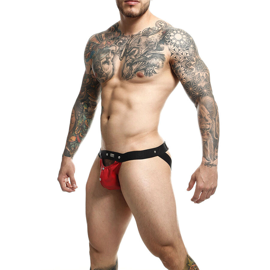 MOB - DNGEON JOCKSTRAP ATHLETE ROUGE TAILLE UNIQUE