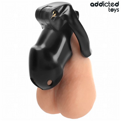 ADDICTED TOYS LOCKED - CAGE À PÉNIS MINDNIGHT CELL 4.2 CM TAILLE M