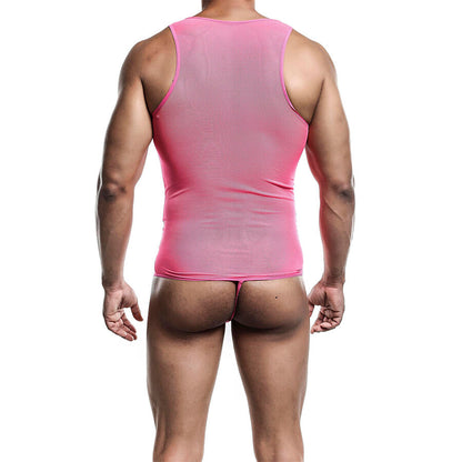 MOB - BODY TRANSPARENT ROSE TAILLE L/XL