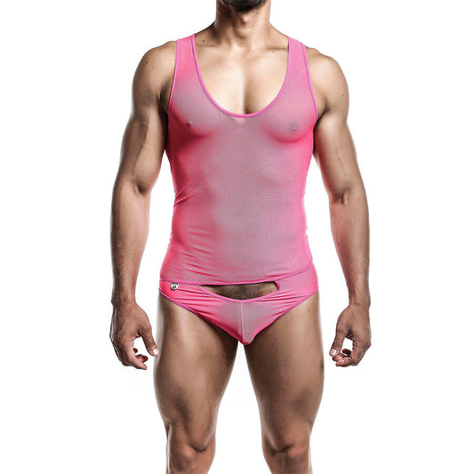 MOB - BODY TRANSPARENT ROSE TAILLE L/XL